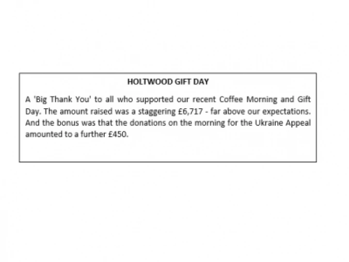 Holtwood Gift Day 2022
