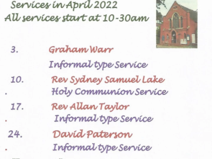 2022-04 Services in April