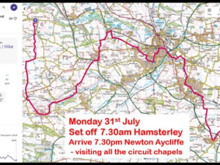 Circuit walk 31-07-2023