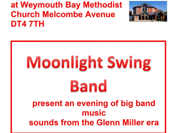 April Big Band Poster Moonlight Swing