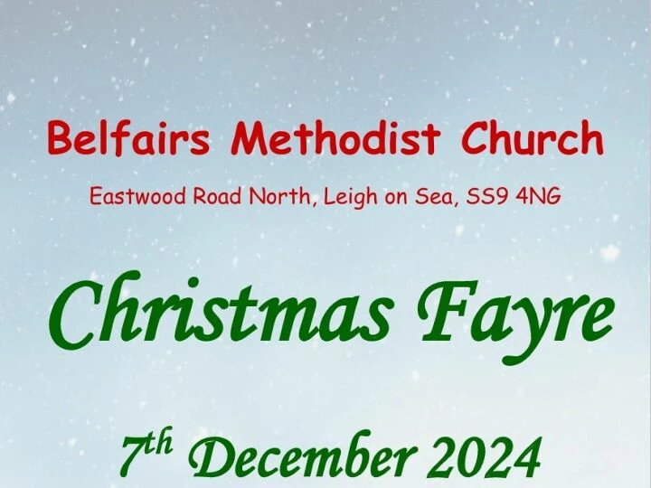 Christmas Fayre Belfairs 7th Dec