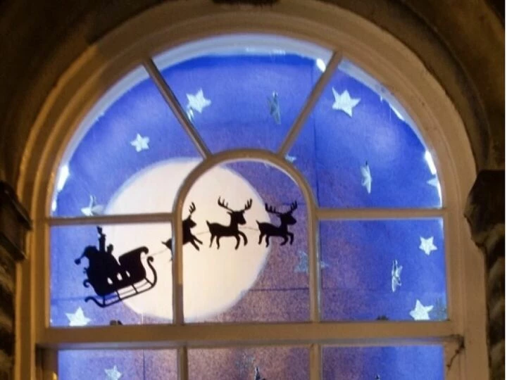 Advent Window cut down