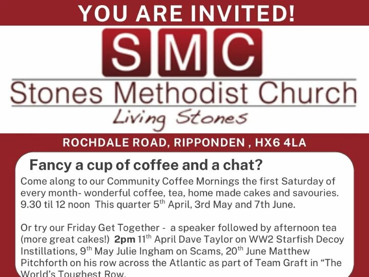 You Are Invited! April 2025
