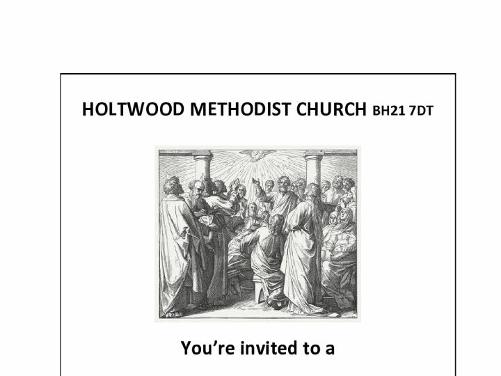 Pentecost Service Poster 2025