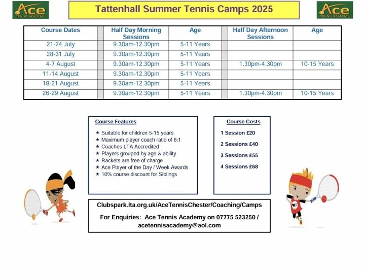 Summer tennis
