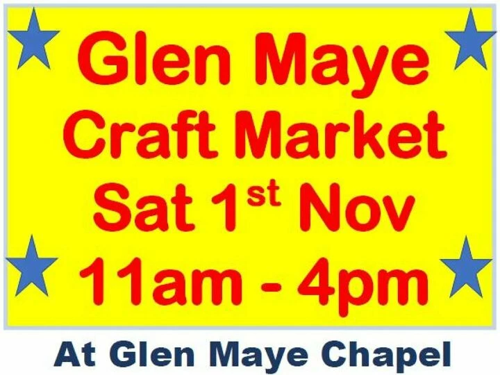 Glen Maye Chapel – Craft Market Nov2025