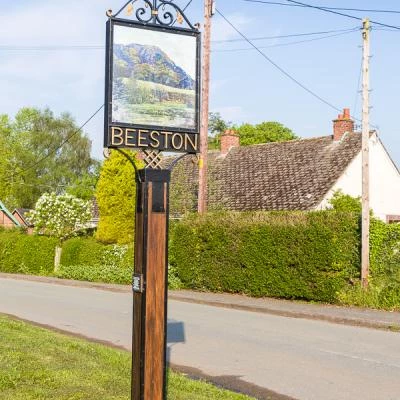 Cheshire – Besston Village Sign