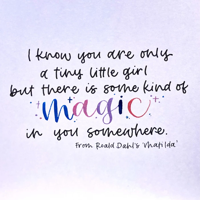 Magic   Quote from Matilda