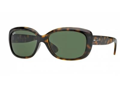 Ray-Ban Jackie Ohh In Light Havana With Crystal Green Lenses RB4101 710