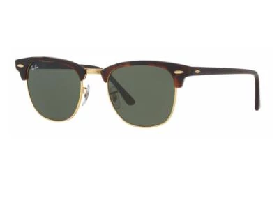 rb3016_W0366_tq Ray-Ban Clubmaster in Havana with Crystal Green Lenses
