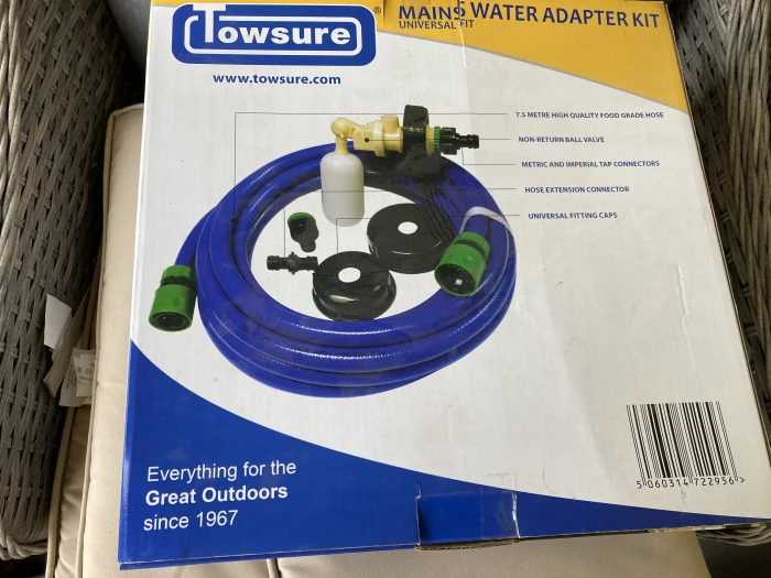 Mains water adapter kit – Items for sale -Published