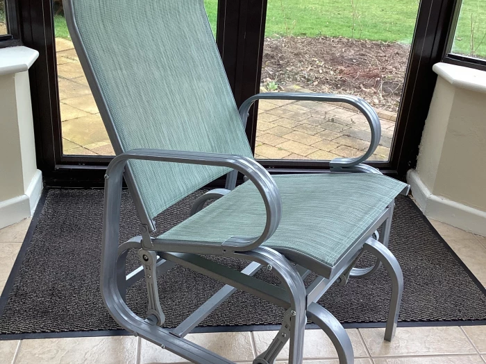 Texteline garden rocking chair by outsunny £125 – Items for sale