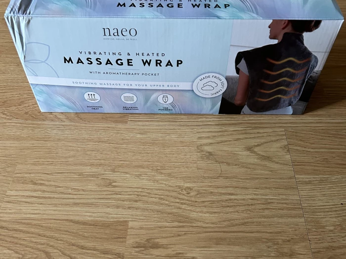 Naeo vibrating & heated massage wrap- £10 – Items for sale