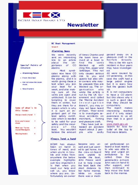 Spring Newsletter 2018