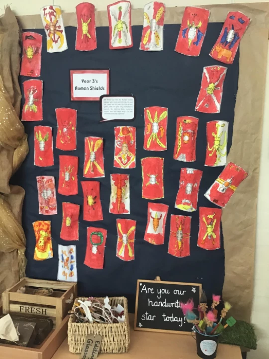 Y3 Roman shields