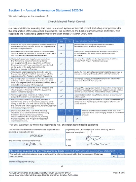 23-24 Governance Report