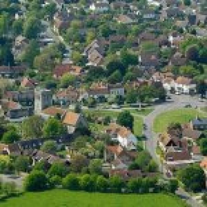 Aerial Shot Church End Haddm