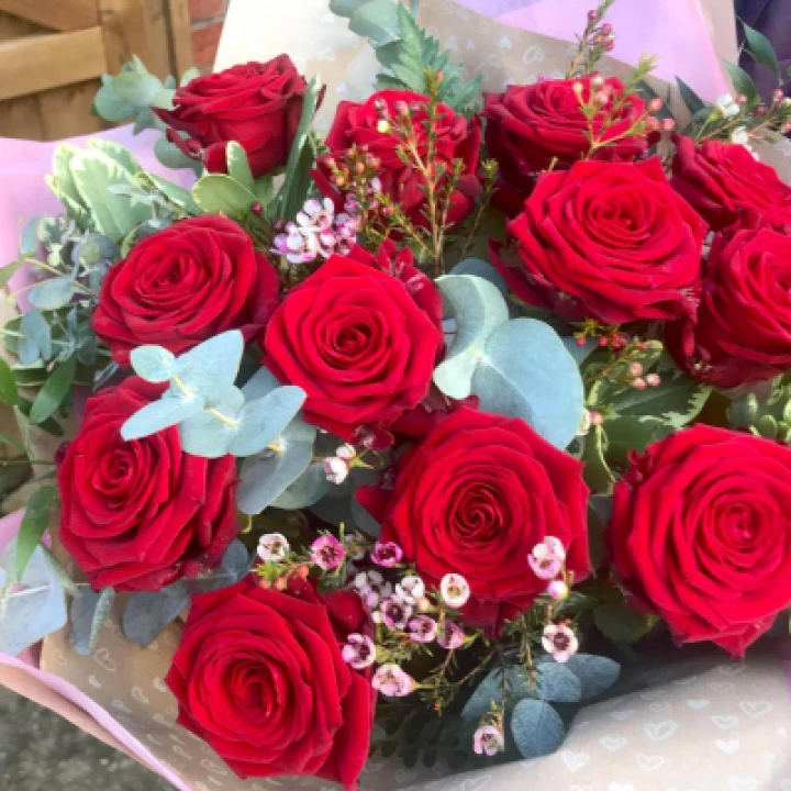 12 Red Roses