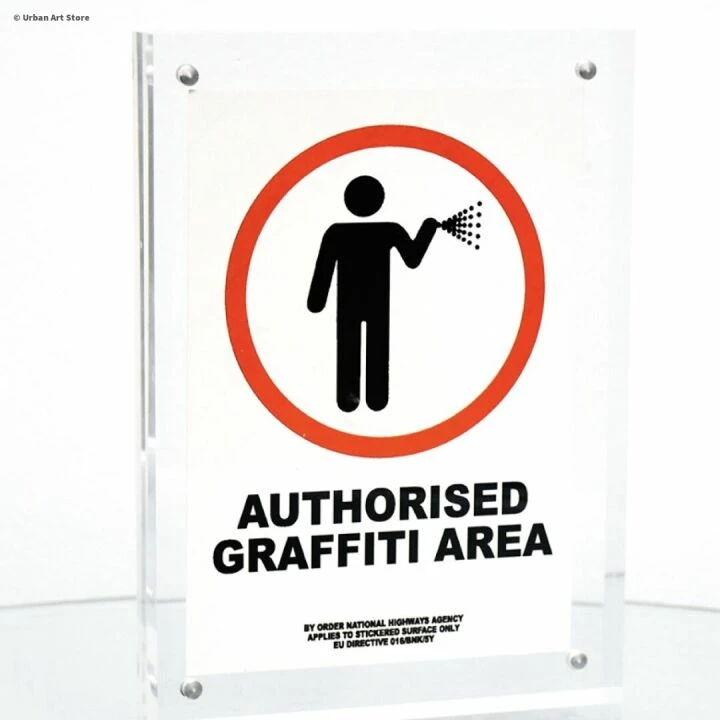 Banksy sticker 2