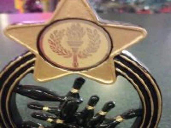 hip bowling trophy