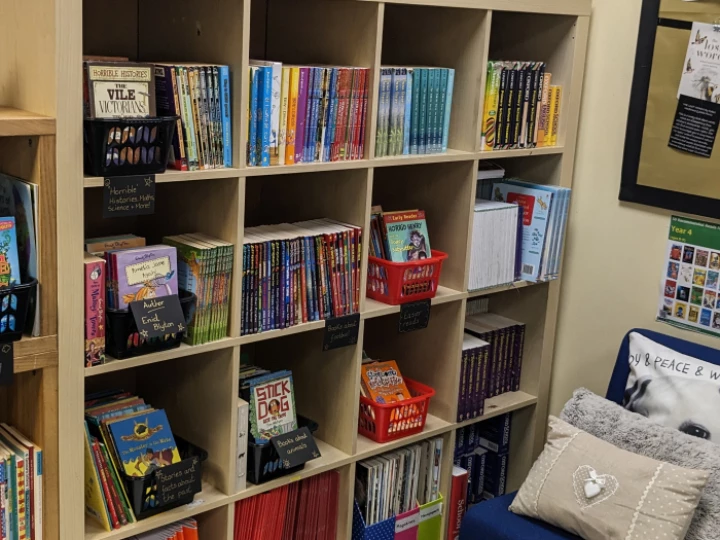 Year 4 book corner
