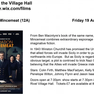 Movies in the Village Hall