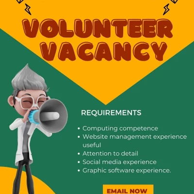 TCC Volunteer Vacancy for Social Media