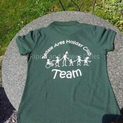 Bedale Area Holiday Club t shirt