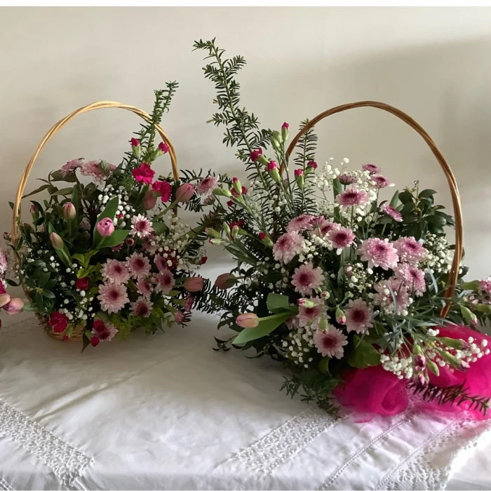 Baskets For Flower Arranging Day