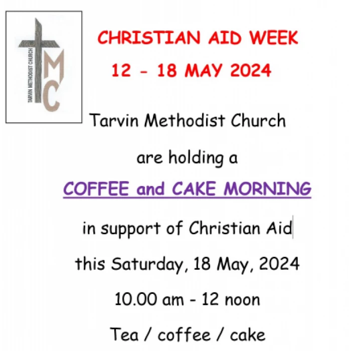 TMC Christian Aid Coffee Morning 2024
