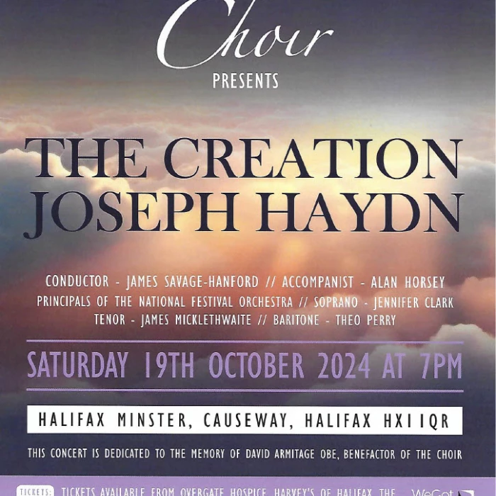 The Creation Poster, October 2024