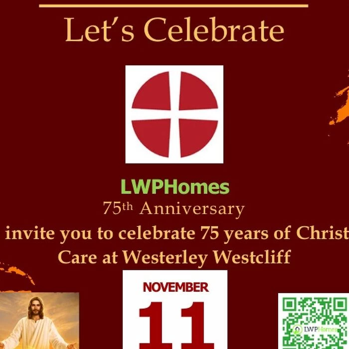 Westerley 75th Year Anniversary Invitation