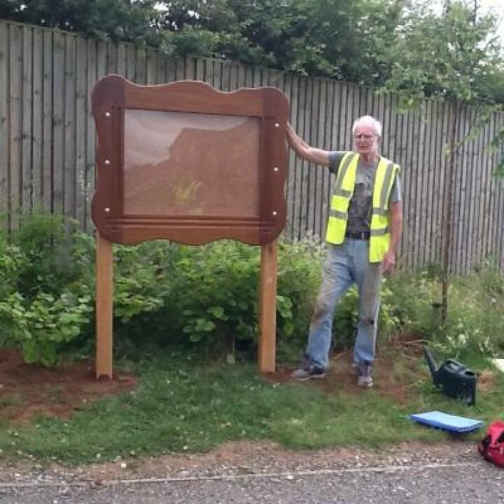 Erection Of Taylor Wimpey Notice Board