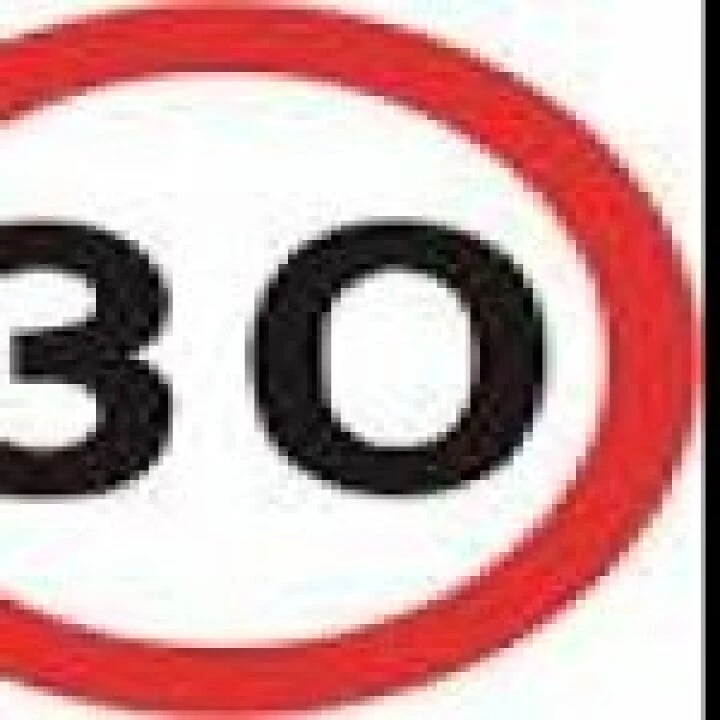 30 mph sign