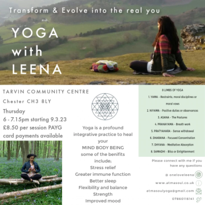 TCC Tarvin Yoga With Leena