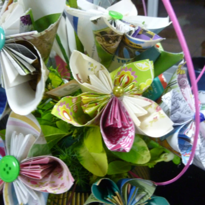 Paper flowers