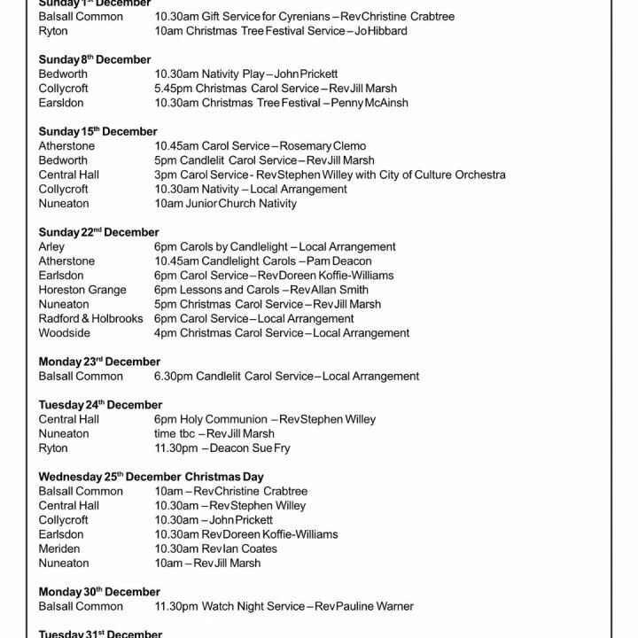 Advent Services Around The Circuit 2024