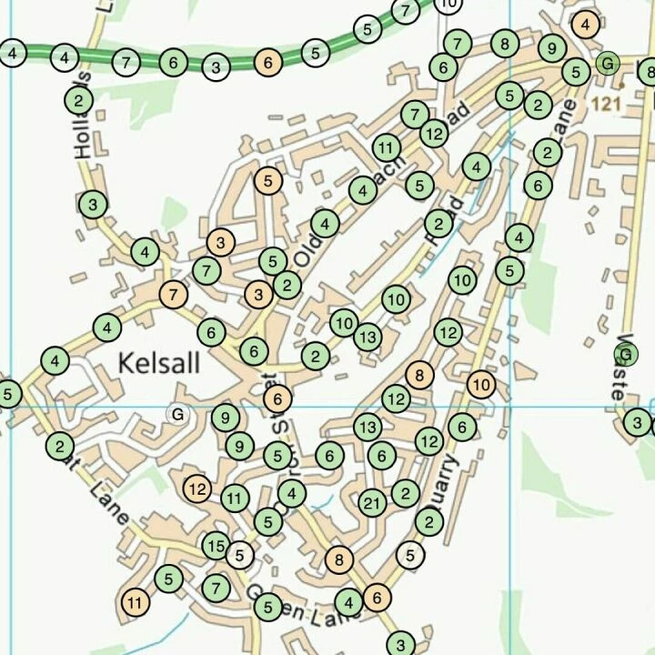 Cwac Gully Map Pic