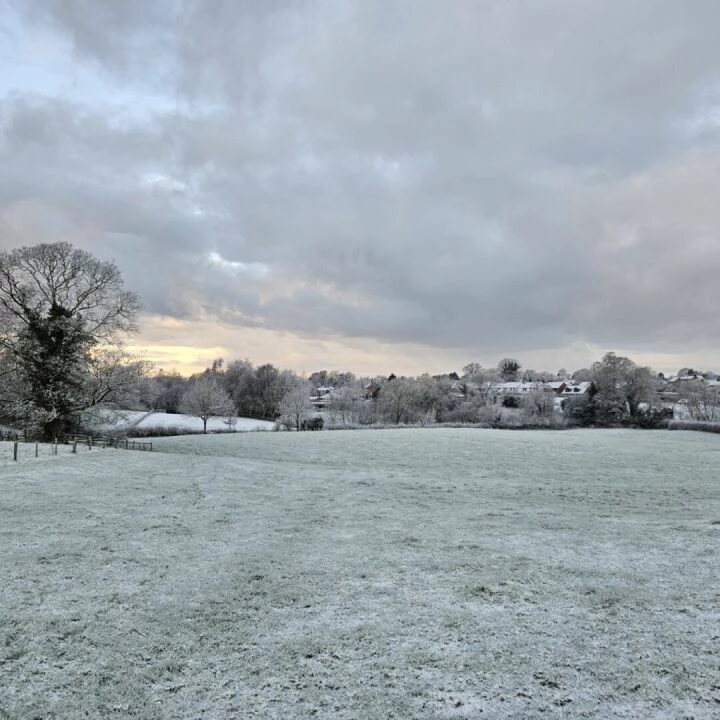 Frosty Fields around Audlem