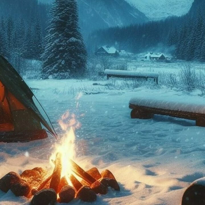 Snow Camping