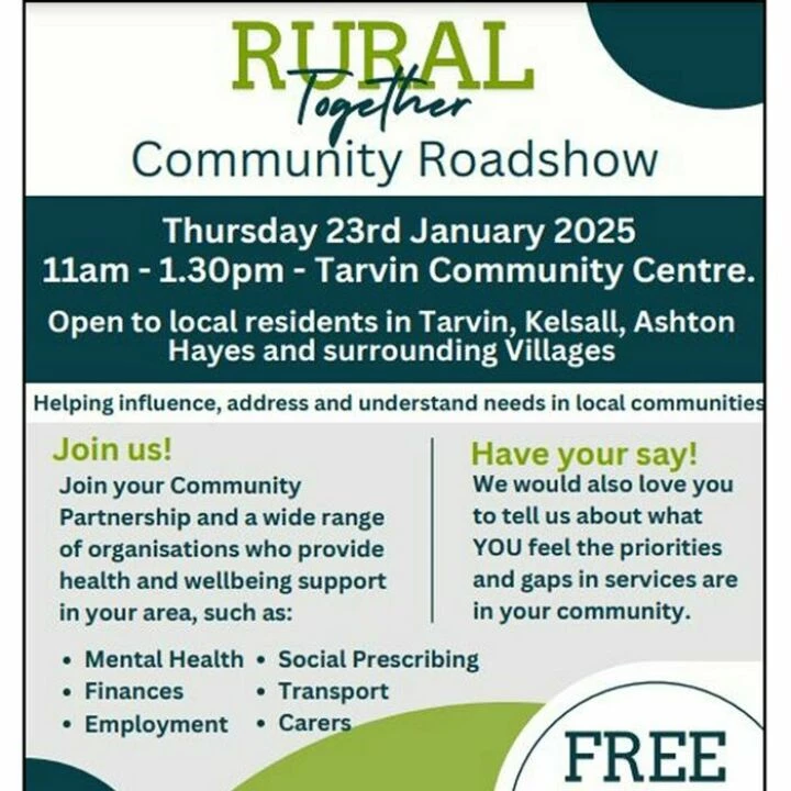 Tcc – Rural Together Community Roadshow Poster 3x4