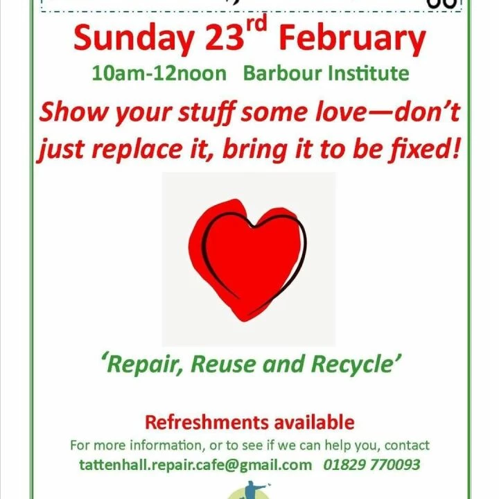 Tattenhall Repair Cafe Feb