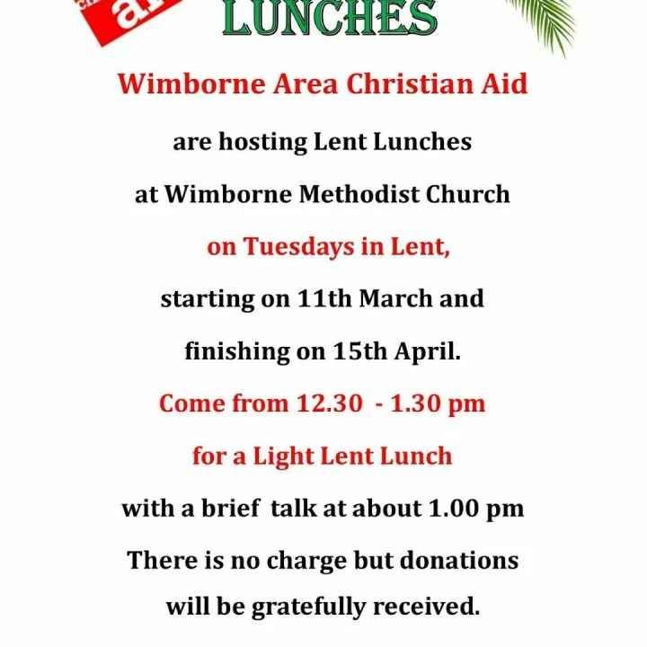 Wimborne Lent Lunches