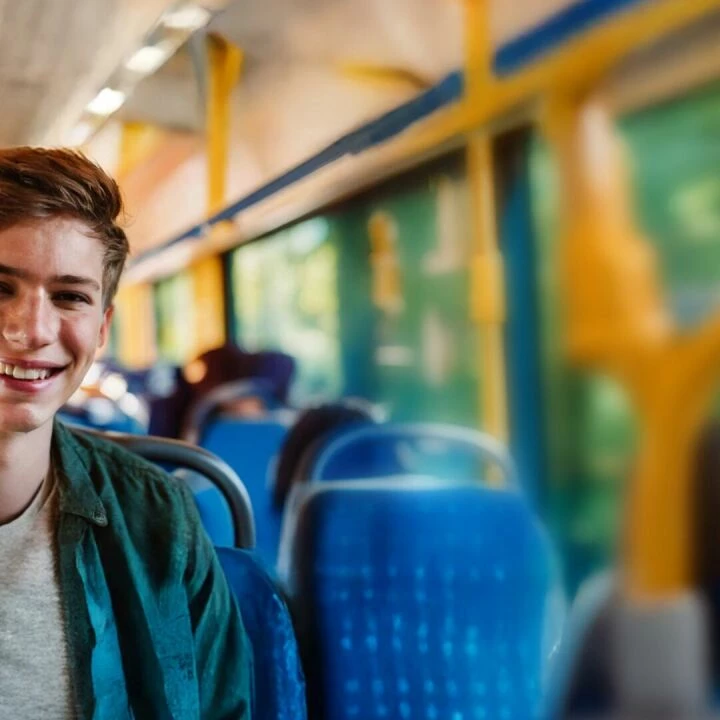 Student-On-Bus