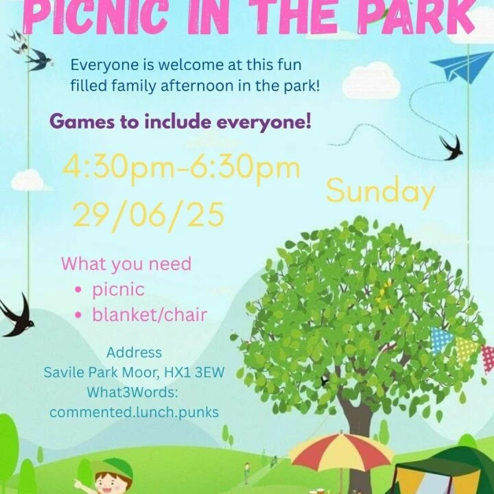Picnic in The Park 29th June2025