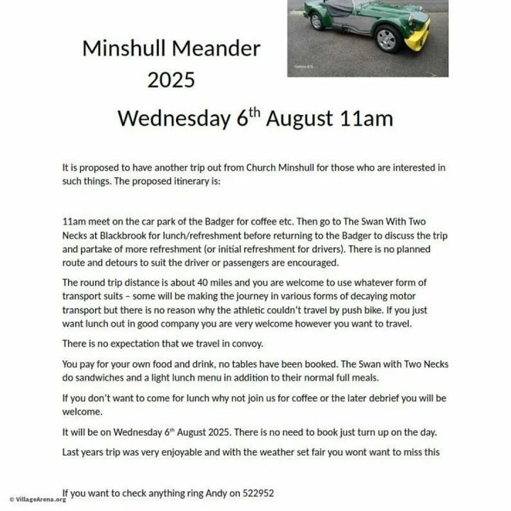 Minshull Meander 2025