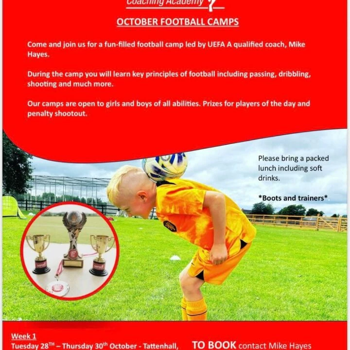October Football Camp