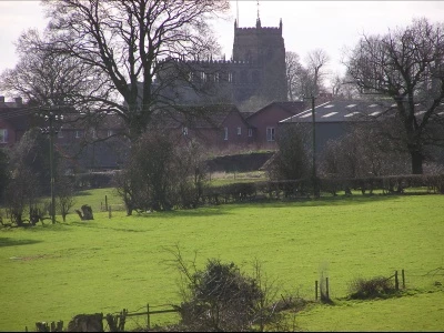 St Oswald's Church from Logans Lane