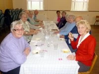 Happy Eaters at Monk Bretton Lunch Club