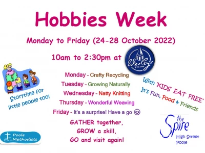 2022 10 – PMs Hobbies Week poster 2